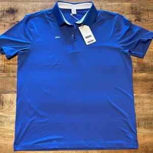 JDX  Golf Polo - Men's large  in Royal Blue NEW! (10)